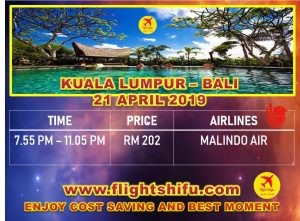 Cheap Flights From Kuala Lumpur To Bali April 2019